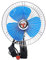 BOduShang Ventilateur Réfrigération USB 12v/24v pour Voiture, Véhicule, Camion - Allume Cigare, Camping Car - 6 Pouces