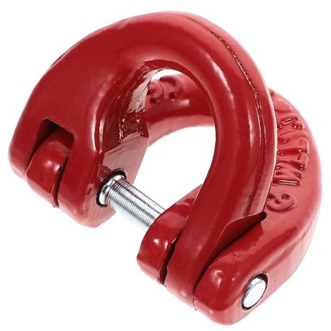 TEHAUX Ricevitore Di Aggancio Per Rimorchio Per Roulotte 1.2t Maglia Di Collegamento in Acciaio Montaggio E Smontaggio Rapidi Heavy Duty Per Catena Di Sollevamento