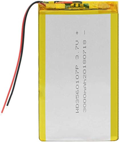 1/2/4 Pezzi Dimensioni 3560107 3.7V 3000 Mah Li-Ion Celle Lipo Batteria Ricaricabile Ai Polimeri di Litio Li-Po Per Proiettore Dispositivi Mobili Altoparlante-1Pcs