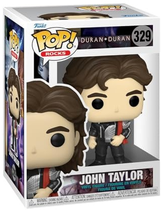 Funko POP! Rocks: Duran Duran - Wild Boys John Taylor - Collectable Vinyl Figure - Gift Idea - Official Merchandise - Toys for Kids & Adults - Music Fans - Model Figure for Collectors and Display