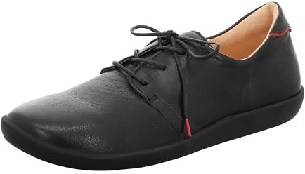 Think! Damen Nature chromfrei gegerbte nachhaltige Halbschuhe, SCHWARZ/Kombi 0000