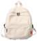Makukke Rucksack Damen Klein, Canvas Cityrucksack Rucksäcke Daypacks Damen Rucksackhandtaschen Rucksack Für Lässig Schule Travel Wandern Arbeit,Beige Rucksck