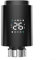 Thermostat Radiator Valves, Compatible With Tuya Smart Radiator Actuator TRV Programmable Thermostatic for Home, Office Black