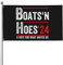 Boats'N Hoes 2024 Premium 3x5ft Outdoor Decorative Flag Vibrant Colors Windproof Water Resistant Ideal For Garden And Events