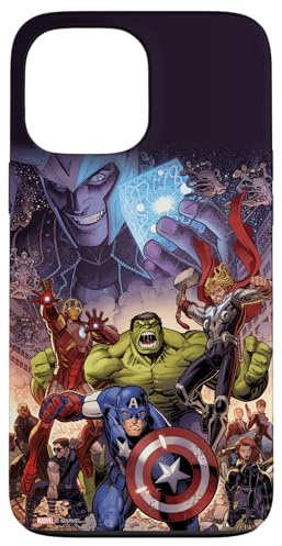 Marvel The Avengers Infinity Saga Comic Cover Case for iPhone 13 Pro Max