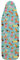 SHERWOOD Ironing Board Cover 124 x 38cm 100% Cotton Cover with Thick Felt Resists Scorching and Staining Adjustable Size Iron Board Cover (Dogs Party,124 x 38cm)
