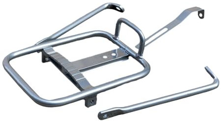 LOVIVER Bike Front Rack Pannier Rack Folding Bike Universal Cargo Rack Luggage Touring Carrier for Shopping Grocery Box Pizza,