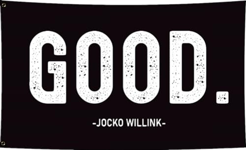 LEPCKIAT Good Gym Flagge, 90 x 152 cm, lebendige Farben, doppelt genähtes Polyester mit 2 Messingösen, für Fitnessstudio, Schlafsaal, Dekoration, Schwarz