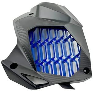 Compatibile Con NMAX155 N-MAX 155 2021 2022 2023 Aerox NVX 155 Moto Griglia Del Radiatore Copertura Della Protezione Della Protezione Del Radiatore Pannello di Copertura(Black)