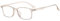 Suertree Blaulichtfilter Distanz Brille Leichte Kurzsichtige Brille Mode Myopia Brillen für Damen Herren Braun -0.5 Dioptrien