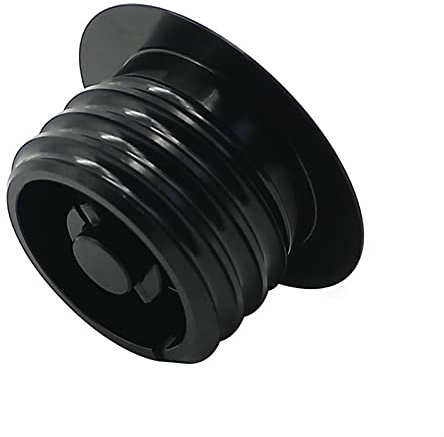 Tankdeckel Tankdeckel für Touring Sportster XL 883 1200 48 72 Street Bob CNC Aluminium Öldeckel Tankdeckel (schwarz)