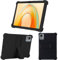 KUSINHOKA Funda para Blackview Tab 60 Pro/Tab 60 WiFi 10.1 Pulgadas, Funda Protectora con Función de Soporte, Anti-Choque Suave Silicona Carcasa Case, Negro