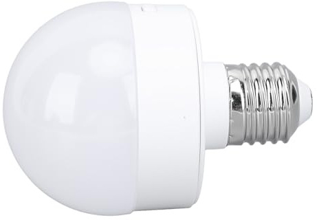 Keenso Lampadina Magnetica Wireless E26 con Telecomando, Timer, Luce LED RGB Dimmerabile per Interruzione di Corrente di Emergenza, Foyer, Vano Scale