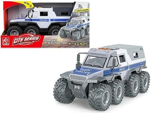Polizeifahrzeug mit Radantrieb Licht, Ton
