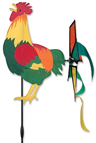 Premier Kites PK25057 Wetterfahne Kleiner Hahn, Mehrfarbig, 40,6 x 30,5 x 70 cm