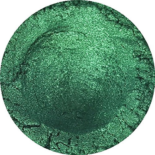 TheSoapery Mica-Puder, 3 - 20 g, zur Herstellung von Seife, Lidschatten, Badekugeln, Smaragdgrün