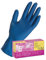 Icoguanti HI-RISK PRO Guanti monouso in lattice pesante, Taglia M, Colore Blu (50 PZ)