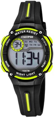 Calypso Unisex Kinder Digital Quarz Uhr mit Plastik Armband K6068/5