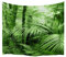 A.Monamour Wanddekor Wandbild Vorhang Wandteppiche Tropische Palme Blatt Grün Wald Wilden Dschungel Natur Landschaft Fotodruck Stoff Wandteppich Wandbehänge Für Schlafzimmer 153x130cm