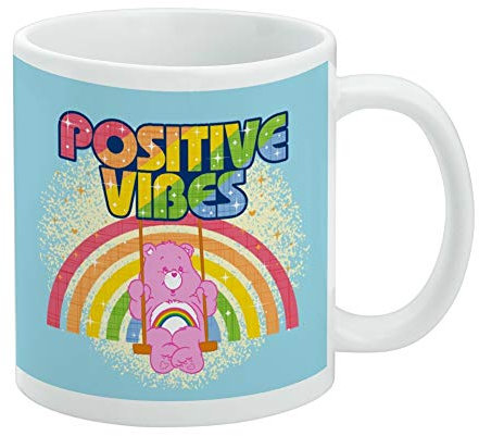 Care Bears Cheer Bear Positive Vibes White Mug