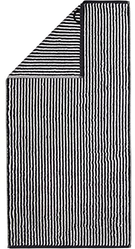 Cawö Home Handtücher Zoom Streifen 121 schwarz - 97 Handtuch 50x100 cm