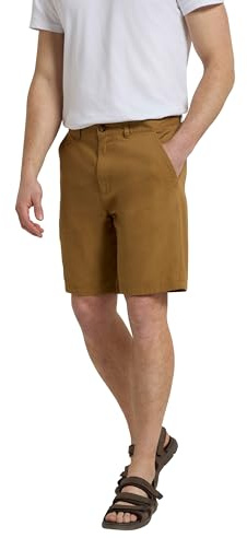 Mountain Warehouse Woods Mens Chino Shorts - Lightweight, Breathable, UPF 50+, Lots of Pockets Short Pants - Spring Summer, Beach, Walking, Hiking & Outdoors Light Beige Men's W30