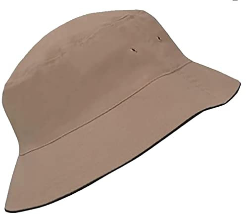 MFAZ Morefaz Ltd Unisex Fischerhut Sonnenschutz Kappe Angeln Outdoor Sonne Strand Hut, sand, Einheitsgröße