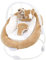 LADIDA First Baby Bouncer, Sweet Teddy Bear Design, Soothing Music, Suitable for Newborns