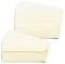 1000x Briefumschläge DIN Lang in Beige (Creme) mit Haftklebung - 11 x 22 cm - 100 g/m² - Briefkuvert ideal für Briefe und Einladungen