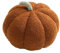 SZETOSY Kürbis-Dekokissen, Kürbis-Design, dekorativ für Zuhause, Kingdergarden, Fotografie, Halloween, Dekokissen, 28 cm, Braun