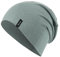 Sterntaler OCS Beanie melange - Lässige Slouch Beanie Mütze aus Melange Singlejersey (Bio) - Unisex Kopfbedeckung - variabel tragbar - Baby und Kinder Übergangsmütze- steingrün, Größe 49