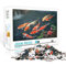 Puzzle für Erwachsene 1000 Teile Koi Puzzle Puzzle Puzzle Familie Herausforderung Unterhaltung Spielzeug Geschenk 75x50cm Puzzle für Erwachsene 1000 Teile