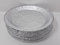 Aluminium Foil 6 17cm Round Pie Flan Tart Plates Trays BBQ 169x144x14mm 200cc (200)
