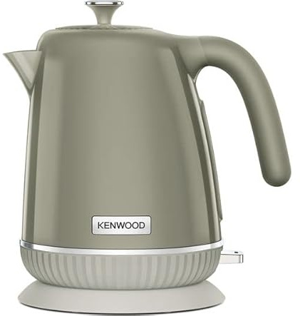 KENWOOD 0W21010008 ZJP11.A0GN Elegancy Plastic Jug Kettle, 1.7L Capacity, Sage Green