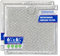 Filtro de microondas de repuesto para GE WB02X11534, filtro de grasa para microondas de 6-3/8 x 6-3/4 pulgadas, compatible con Samsung DE63-00666A, filtro de ventilación de aire para horno microondas