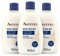 Aveeno Skin Relief Moisturising Body Wash Bundle (3x 500ml), Gentle Cleansing Wash with Soothing Triple Oat Complex, Soap-Free, Unscented for Sensitive and Very Dry Skin