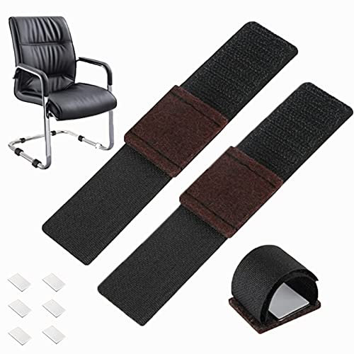 32 Stück Filzgleiter für Stühle,Klemmschalengleiter,Filzgleiter mit Klettverschluss,Filzgleiter Freischwinger,Filz Selbstklebend Wiederverwendbar, Bodenschutz,Reduziert Geräusche