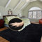 ORINOVA Teppich Wohnzimmer Waschbar Schwarz 240x300 cm Fellteppich Schlafzimmer Kinderzimmer Kunstfell Flauschiger Kurzflor Teppiche Kuschelig Gegend Groß Deko Rechteckig