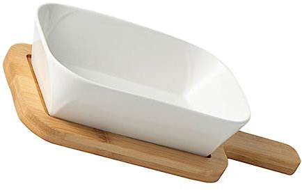 HEMOTON 1 Satz Backgeschirr Backform Für Mikrowelle Auflaufform Für Cannelloni Auflaufförmchen Brot Pfannen Für Backen Mikrowelle Backform Oval Porzellan Weiß Keramik Kommerziell Spaghetti