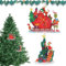 SPERMUOY Grin-ch Deko Weihnachtsdekorationen,2 Stück Grin-ch Deko Weihnachtsbaumschmuck 2D Acryl Weihnachtsanhänger,Lustige Grün Grin-ch Weihnachtsdekoration Anhänger für Home Party Dekoration