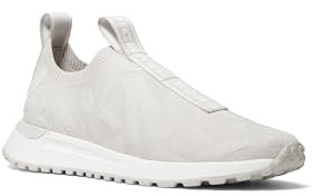 Michael Kors Damen Bodie Knit Slip-on Sneaker, Aluminum, 41 EU