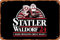 Zuhhgii Retro-Blechschild Muppets Statler Waldorf – Make Heckling Great Again Vintage Lustige Neuheit Metallschilder Männerhöhle Humorvolle Schilder Filme Musik Bar Kunst Poster Retro Druck