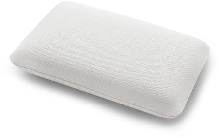 LAVANCE Memory-Foam-Kissen, Nackenstützkissen, luxuriös, entspannendes Bettkissen für Vorder- und Rückseite, Bauchschläfer mit waschbarem Kissenbezug (65 x 40 x 14 cm)