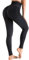 OUDOTA Sport Leggings Damen Scrunch Butt Gym Leggins Seamless High Waist Butt Lifting Yoga Hose Shape Push Up Sportleggins Damen Lang Schwarz,XS