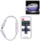 LED Streifen Controller,LED Strip Dimmer Kontroller DC 5V-24V 12A Empfänger RF Wireless Remote LED Stripe Fernbedienung Regler,Drahtloser LED-Dimmer-Controller 11 Tasten,LED Fernbedienung Ersatz