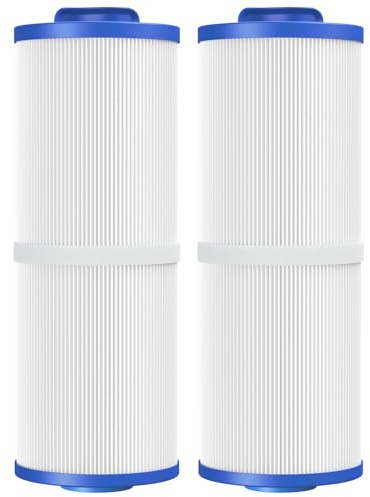 Beckacher 4CH-949 Spa-Filter, kompatibel mit Unicel, Pleatco PWW50L, Filbur FC-0172, SD-01143, 817-4050, Baleen AK-90091, Rising Dragon 50, Waterway Teleweir 50 m² Whirlpool-Filterkartusche, 2 Stück