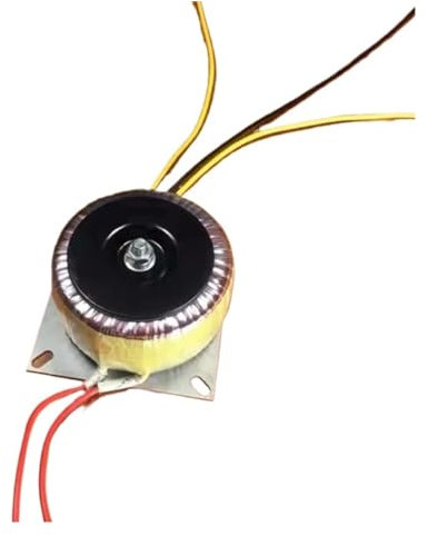 BADIKA Trasformatore toroidale Ingresso 30 W 100 V 110 V 220 V 230 V Uscita 9 V 12 V 15 V 17 V 18 V 24 V 45 V trasformatore toroidale Audio for Amplificatore Audio(12V-0-12V,Input 240V)