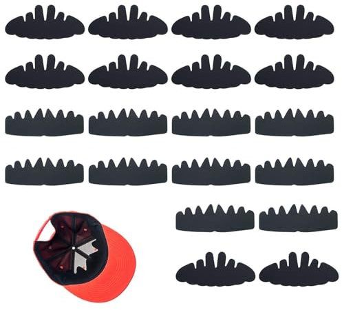 YSJCHEBS 20 Stück Baseballkappen-Einlagen, Hutstützen, Baseballkappen-Ausstellungszubehör, Hutformer, Huteinsätze