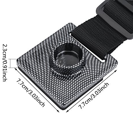 KIMISS Cello -Anker -Endpin Nicht -Rutschhalter -Stopper für Cellisten - Verstellbarer Riemen und Bodenschutz für Praxis und Leistungen (B)