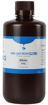 Abs Like Resin – 1 kg widerstandsfähiges 3D-Druckharz, ABS, 3D-Druckflüssigkeit, hochpräzises Photopolymer-Harz mit geringem Geruch, für Spielmodelle, präzise Drucke